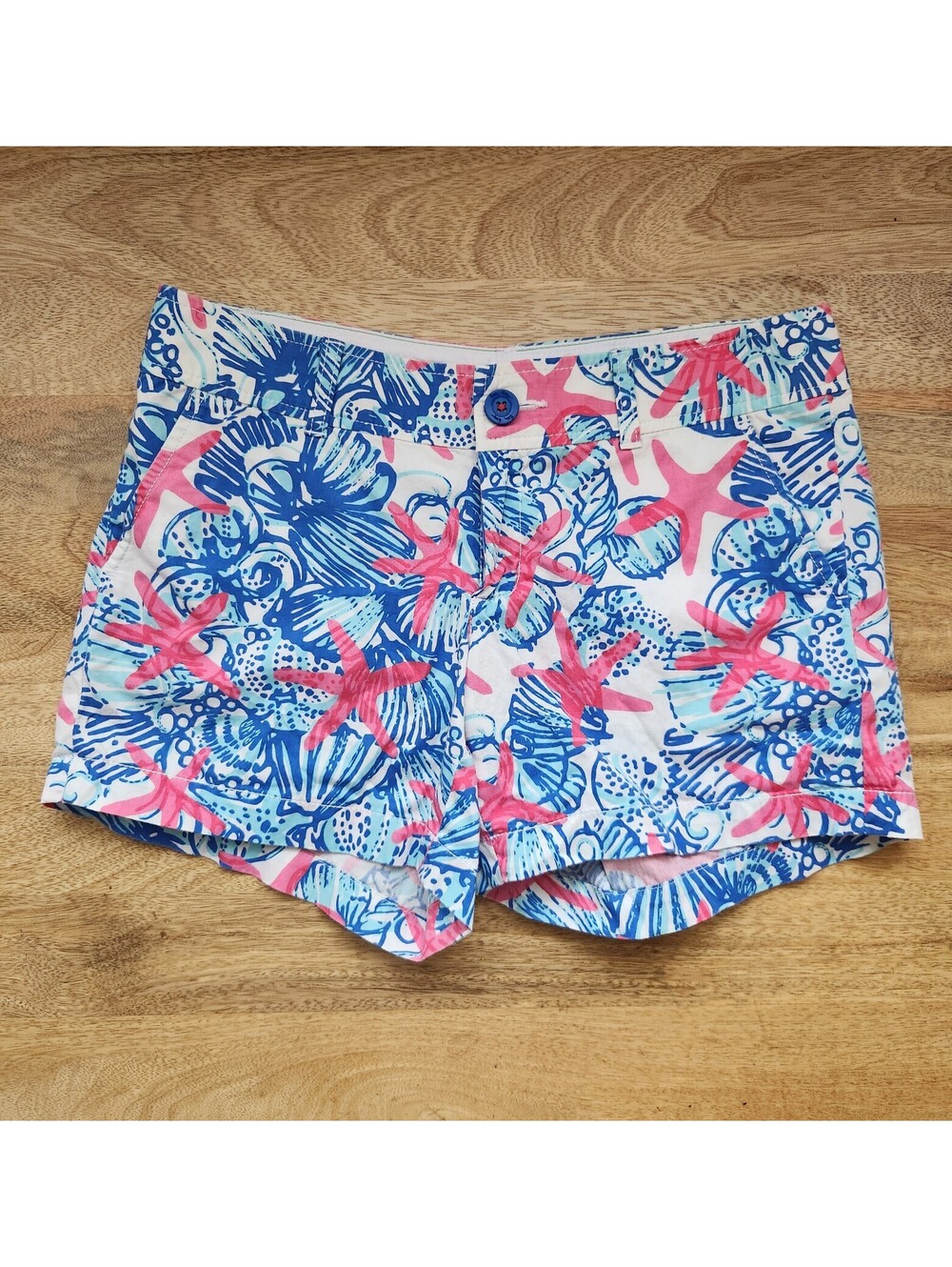Lilly Pulitzer Callahan Shorts "She She Shells" size 4